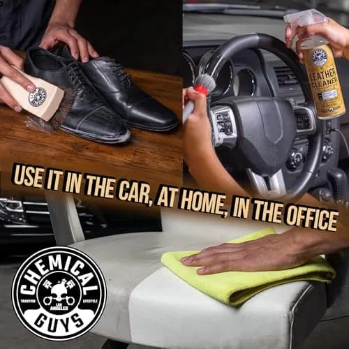 Chemical Guys Leather Cleaner & Conditioner Kit Travel Size 2 x 4 fl oz | pH-Balanced Auto & Home Leather Care thumbnail 4