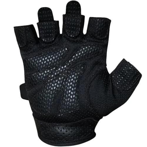 Meister Women's Fit Weight Lifting Gloves w/Washable Amara Leather | Breathable, No-Slip Grip for Women thumbnail 3