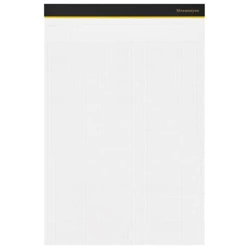 Maruman Mnemosyne Legal Pad, Vertical A4, 8.27"x11.69" | 70 Micro-Perforated Sheets for Ideas & Meetings thumbnail 5
