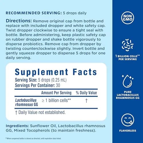 Mommy's Bliss Baby Probiotic Drops Everyday 10ml (0.34 Fl Oz) | Natural Gas, Constipation, Colic Relief thumbnail 5