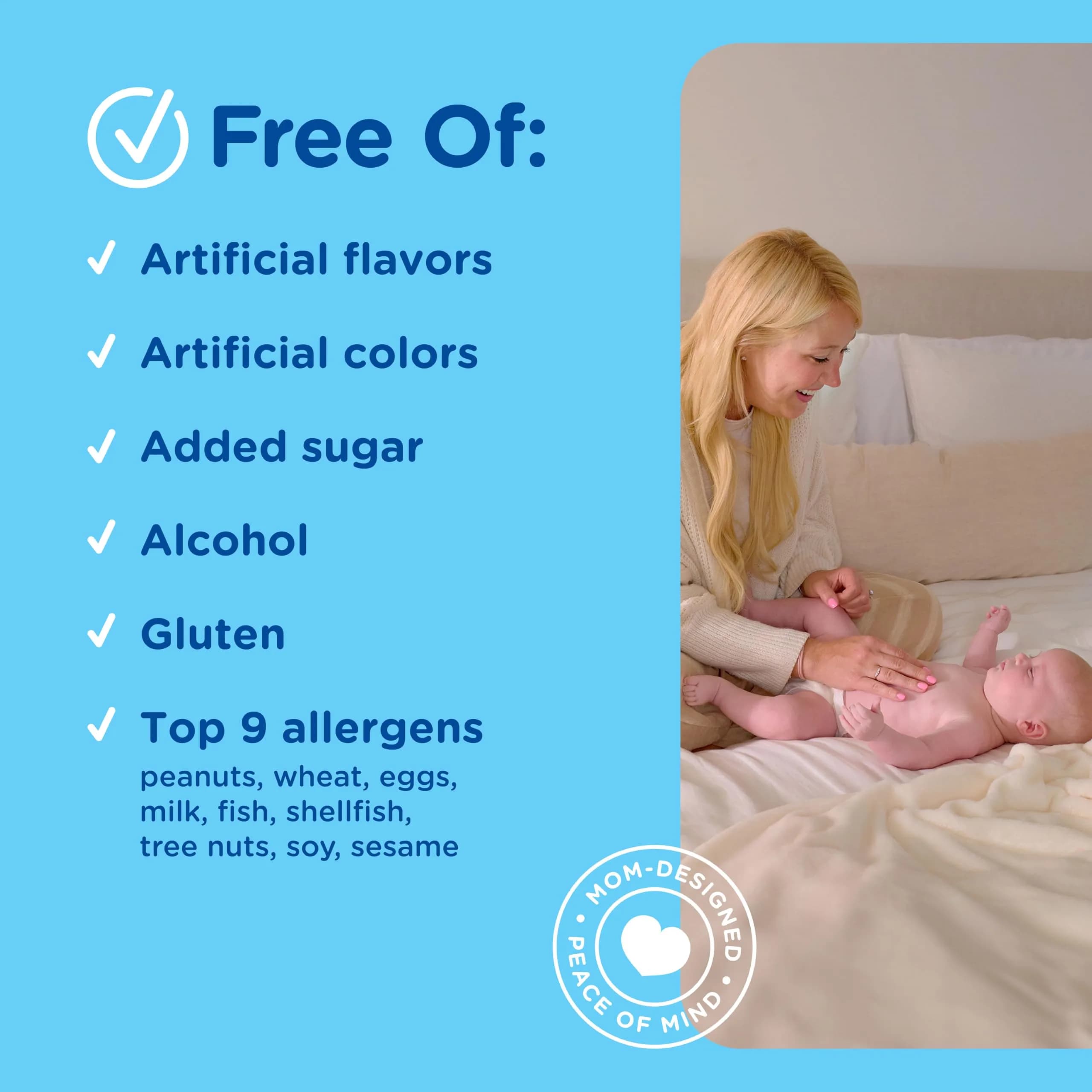 Mommy's Bliss Baby Probiotic Drops Everyday 10ml (0.34 Fl Oz) | Natural Gas, Constipation, Colic Relief - view 6