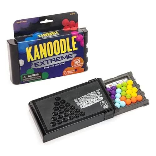 Educational Insights Kanoodle Extreme | 303 Challenging Brain Puzzles for Kids & Adults thumbnail 1