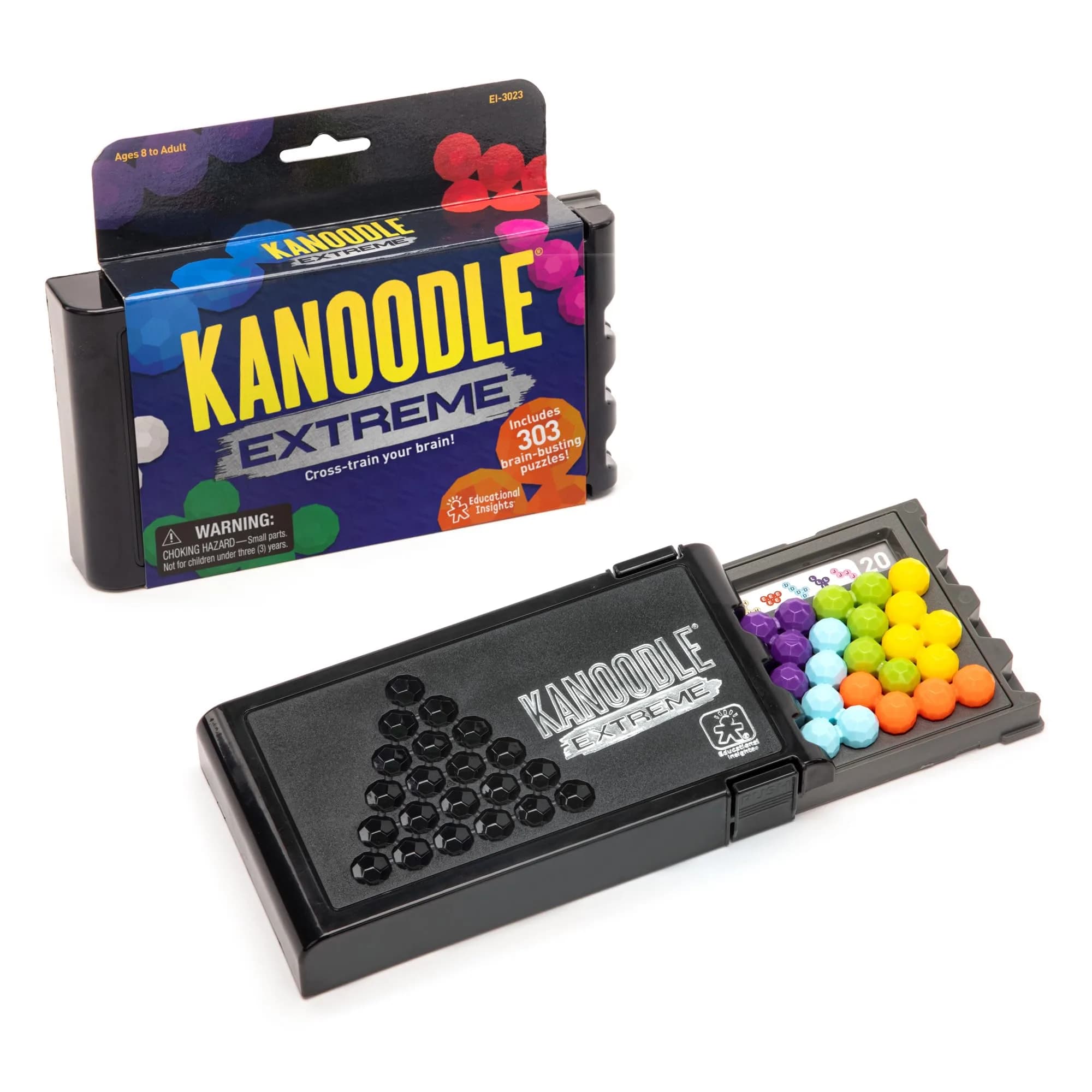 Educational Insights Kanoodle Extreme | 303 Challenging Brain Puzzles for Kids & Adults