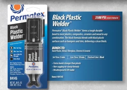 Permatex Permapoxy Black Plastic Weld 0.84 fl. oz. | Fast-Curing, High-Strength Bond (70-120 chars) thumbnail 5