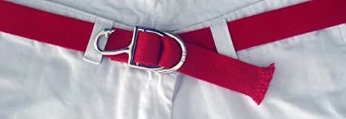 No27 Big Boy Nautical Fishing Hook Webbing Belt Large Red | Heavy Duty Cotton Webbing thumbnail 2