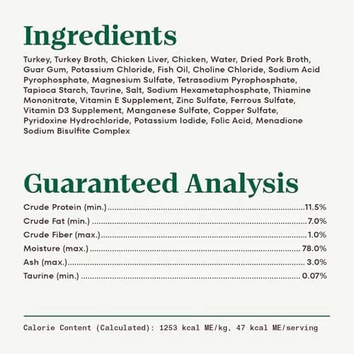 Nutro Perfect Portions Pate Wet Cat Food, Turkey Recipe, 2.6 oz, 24 ct | Grain-Free, Hydrating, Complete Nutrition thumbnail 5