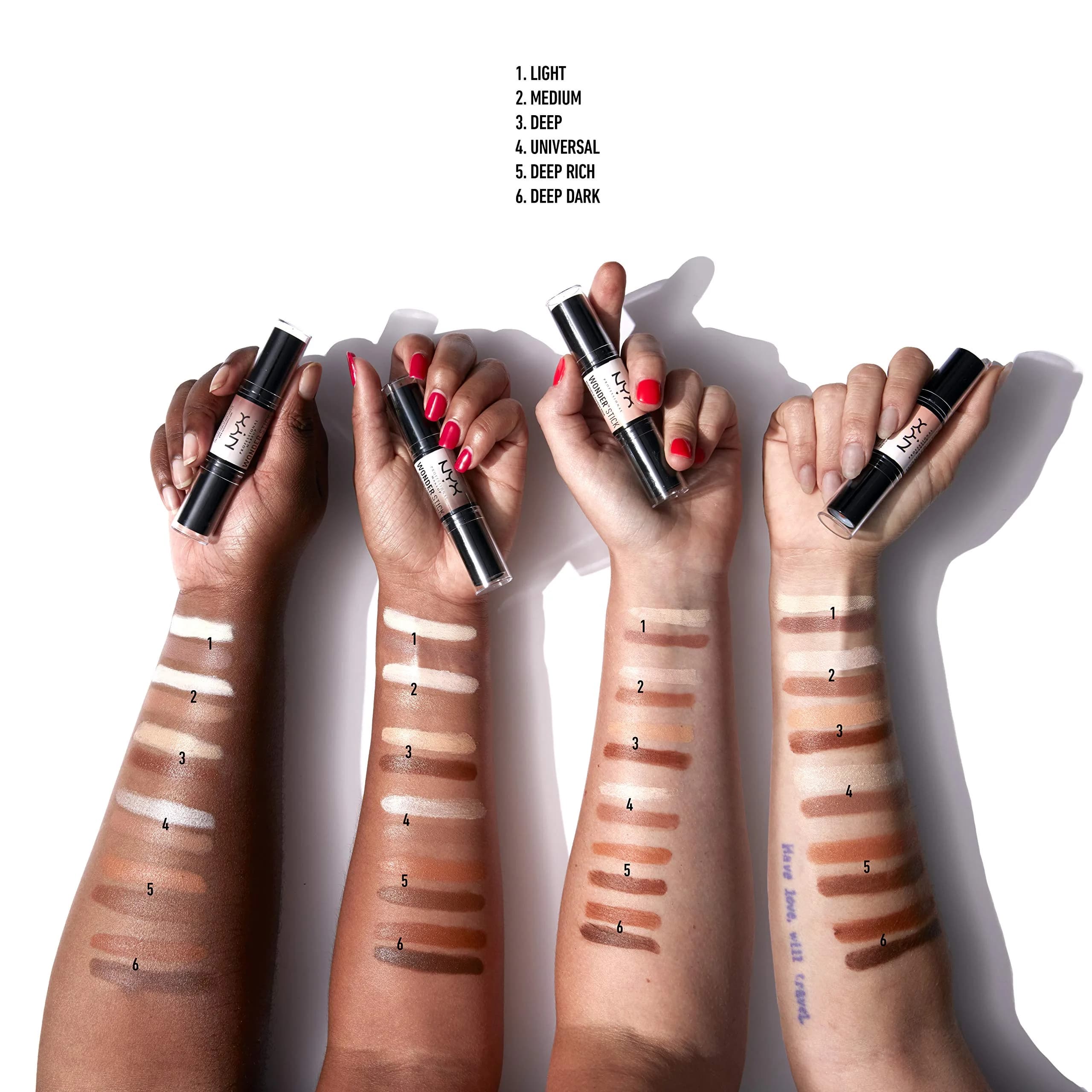 NYX PROFESSIONAL MAKEUP Wonder Stick Highlight & Contour - Universal 1 Count - view 5