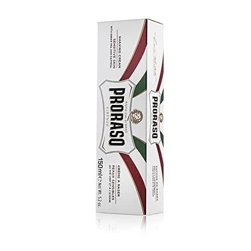 Proraso Shaving Cream Sensitive Skin Oatmeal & Green Tea 150ml (5.1 Fl Oz) | Smooth Irritation-Free Shave thumbnail 3