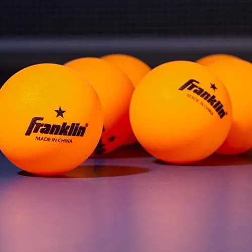 Franklin Sports Orange 40mm Table Tennis Balls (6 Pack) | Official Size & Weight, High Visibility thumbnail 8