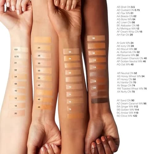 Clinique Beyond Perfecting Lightweight Liquid Foundation + Concealer for Dry & Oily Skin | Full Coverage, Natural Matte Finish, Vanilla, 30ml thumbnail 6
