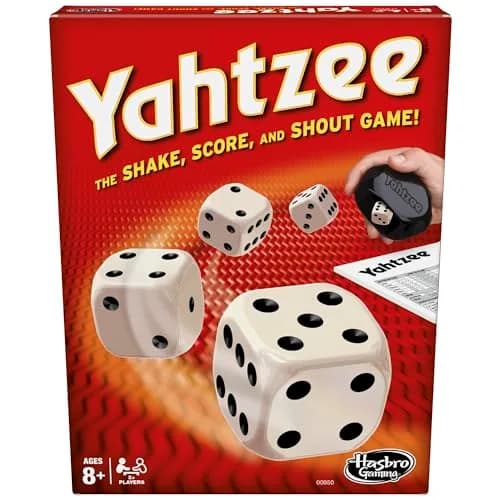 Hasbro Gaming Yahtzee Classic Dice Game 1 Count (Pack of 1) | Strategy Game for Ages 8+ thumbnail 1