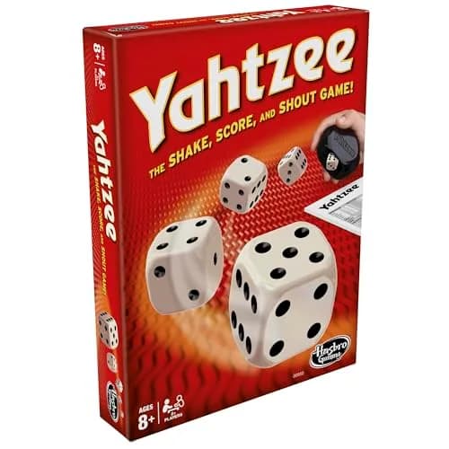 Hasbro Gaming Yahtzee Classic Dice Game 1 Count (Pack of 1) | Strategy Game for Ages 8+ thumbnail 4