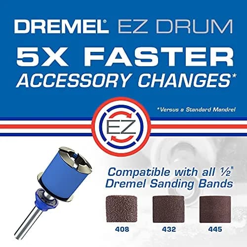 Dremel EZ725 70-Piece All-Purpose Rotary Tool Accessory Set With Storage Kit | Cutting, Polishing, Cleaning, Sanding thumbnail 8