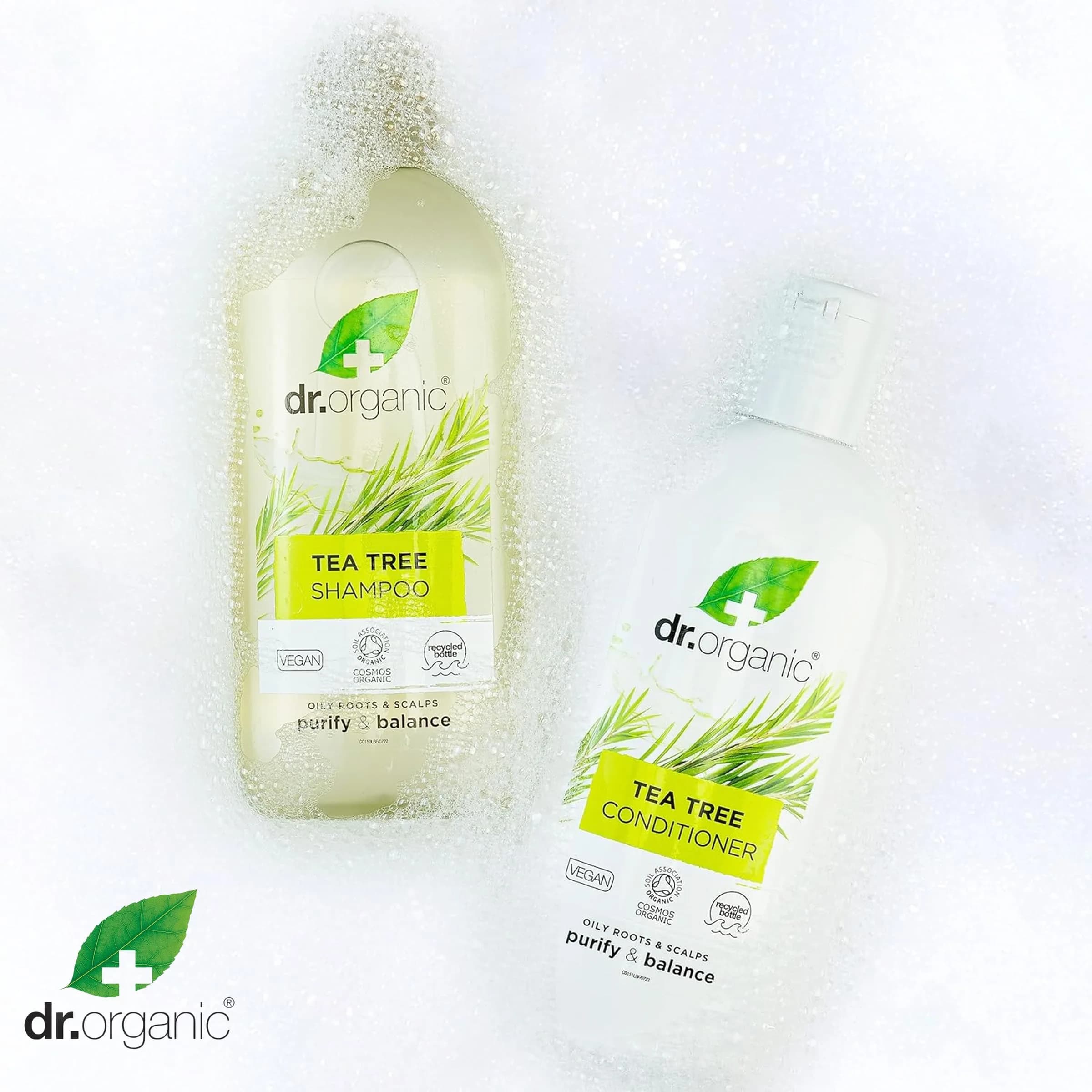 Dr. Organic Tea Tree Shampoo 265ml | Organic, Deep Cleansing for Oily Hair - view 7