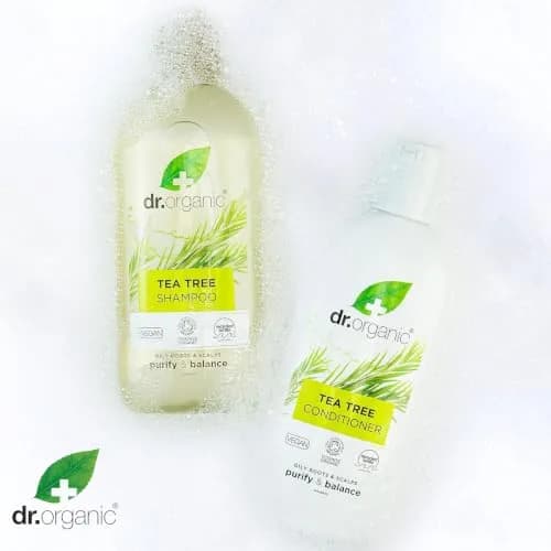 Dr. Organic Tea Tree Shampoo 265ml | Organic, Deep Cleansing for Oily Hair thumbnail 7