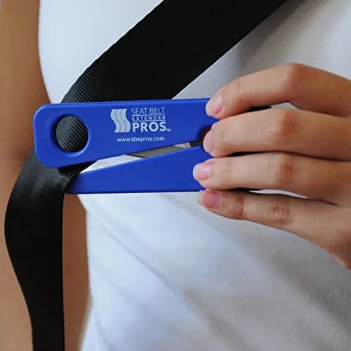 SEAT BELT EXTENDER PROS Seat Belt Cutter 2-Pack | Emergency Car Safety Tool, Blue, Compact & Sturdy thumbnail 4