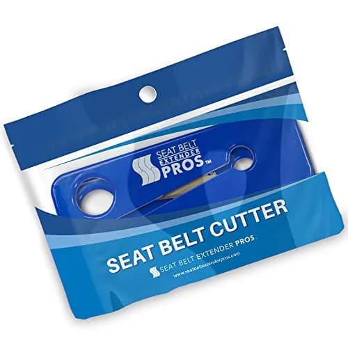 SEAT BELT EXTENDER PROS Seat Belt Cutter 2-Pack | Emergency Car Safety Tool, Blue, Compact & Sturdy thumbnail 5