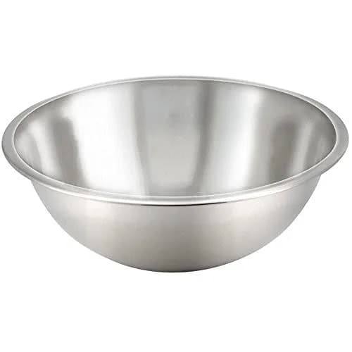 Tiger Chef 30 Quart Stainless Steel Mixing Bowl Set | All-purpose Kitchen Prep Bowls for Home & Commercial Use — 30 Quart
