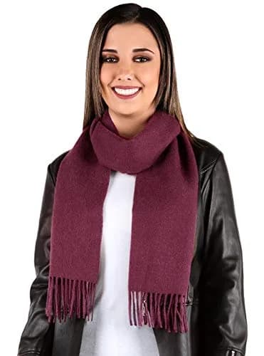 Inca Fashions Baby Alpaca Scarf | Luxurious Softness & Classic Style (71in x 12in) thumbnail 2