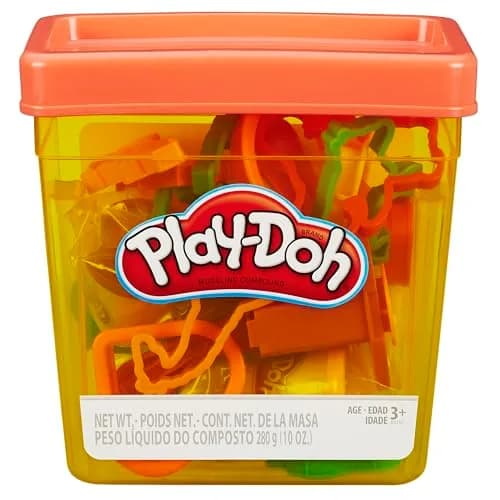 Play-Doh Fun Tub Set with 19 Accessories & 5 Colors | Preschool Arts & Crafts Toy for Ages 3+ thumbnail 4