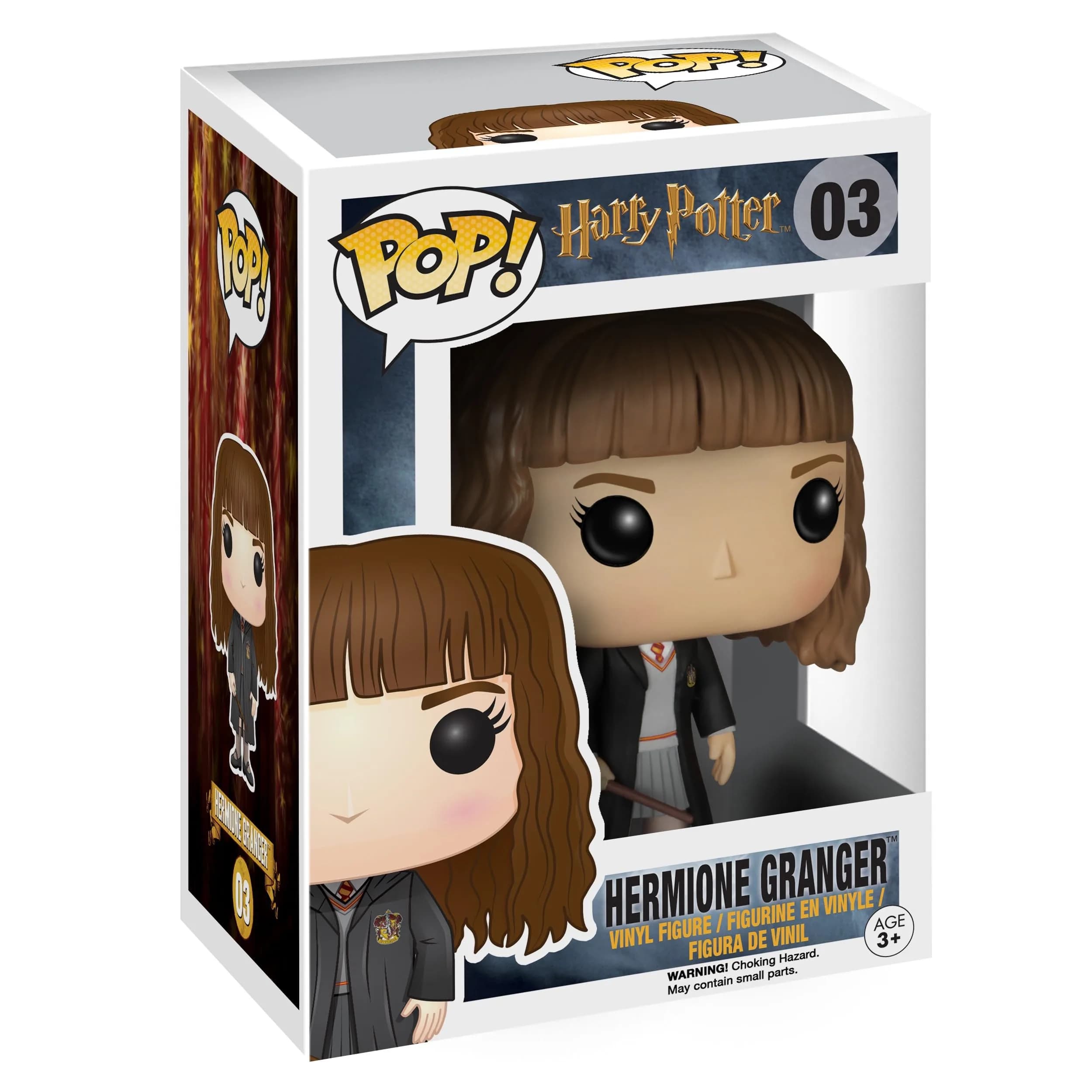 Funko Pop! Movies Harry Potter Hermione Granger Vinyl Figure 9.5cm (3.75-in) | Official Collectible for Fans — Multicolor