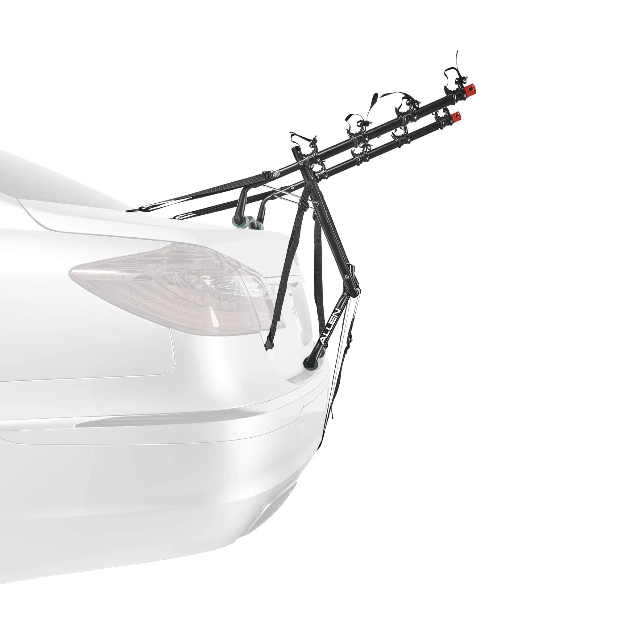 Allen Sports Deluxe 4-Bike Trunk Mount Rack, Model 104DB-R, Black | Fits Most Sedans, Hatchbacks, SUVs - view 4