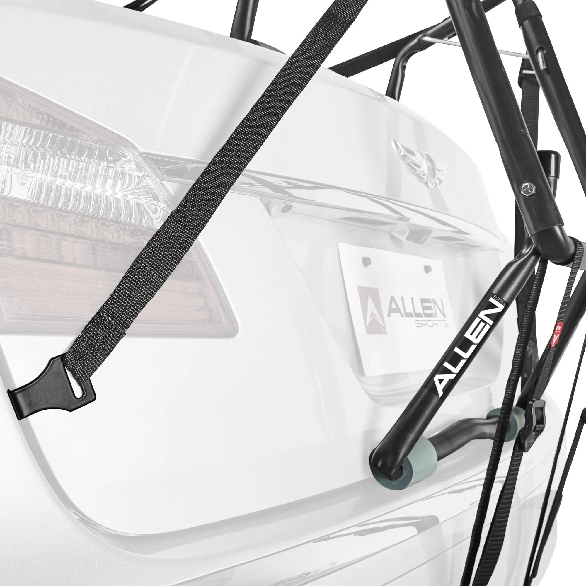 Allen Sports Deluxe 4-Bike Trunk Mount Rack, Model 104DB-R, Black | Fits Most Sedans, Hatchbacks, SUVs - view 7