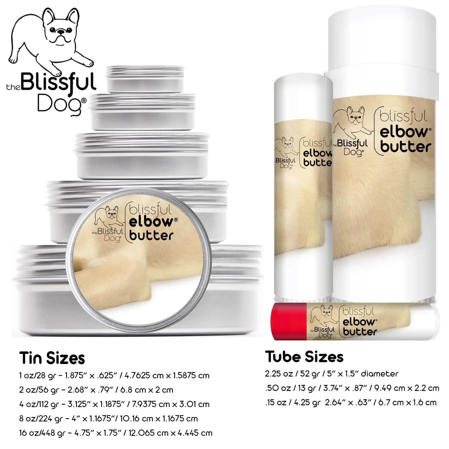 The Blissful Dog Elbow Butter Balm for Dry, Cracked Calluses 227g (8 oz) | Lick-Safe Dog Balm with Shea Butter & Natural Oils - view 7