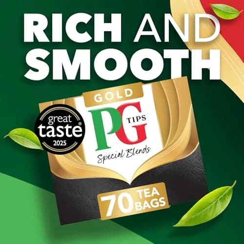 PG Tips Gold Best Special Blends Black Tea 70 Tea Bags | Rich, Smooth, Full-Bodied Flavour thumbnail 2