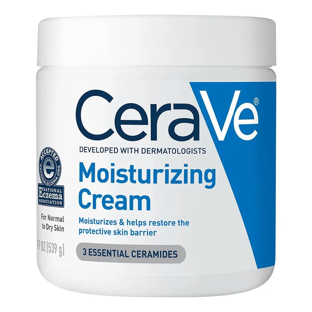 CeraVe Moisturizing Cream for Normal to Dry Skin, 19 Ounce Jar | Hydration & Barrier Repair - main product image