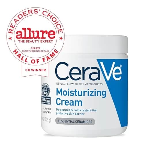 CeraVe Moisturizing Cream Face & Body Cream 539ml (19oz) | Developed with Dermatologists thumbnail 2