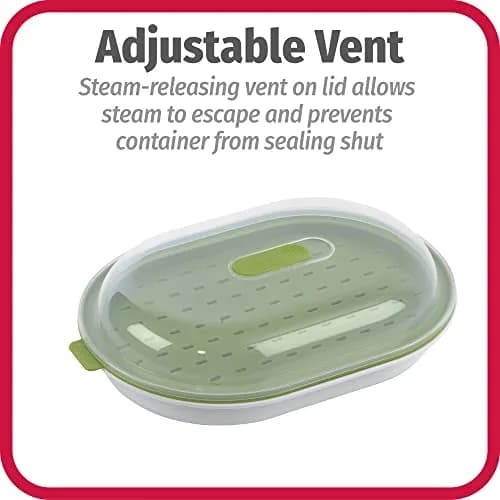 GoodCook Microwave Food Steamer – Vegetable & Fish Cooker | Preserves Vitamins & Nutrients thumbnail 7