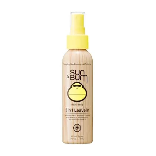 Sun Bum Revitalizing 3 in 1 Leave In Conditioner Spray 118ml (4 Fl Oz) | Detangles, Conditions, Protects Hair thumbnail 1