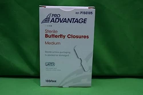 ProAdvantage Sterile Butterfly Closure Bandages Medium | Latex-Free Wound Care thumbnail 1