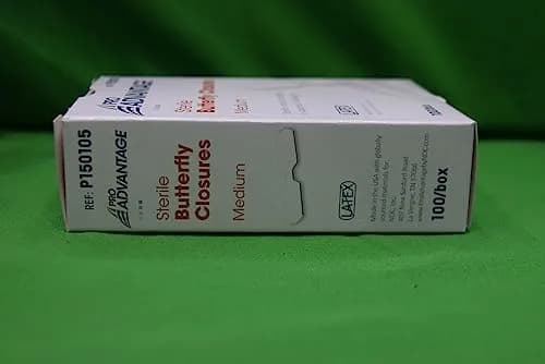 ProAdvantage Sterile Butterfly Closure Bandages Medium | Latex-Free Wound Care thumbnail 6