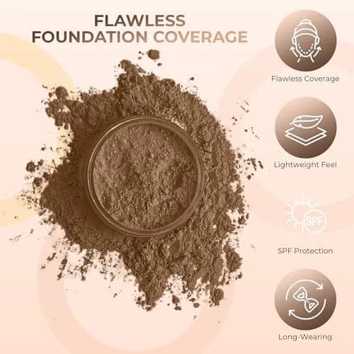 Sweet Face Minerals 16pc Mineral Makeup Starter Kit with 10 Brush Set | Travel Size, Natural Finish, SPF 30, Beginner Friendly thumbnail 8