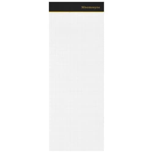 Maruman Mnemosyne Memo Pad, Long Vertical 7.87"x2.95", 5mm Grid | Premium Japanese Paper for Precise Notes thumbnail 4