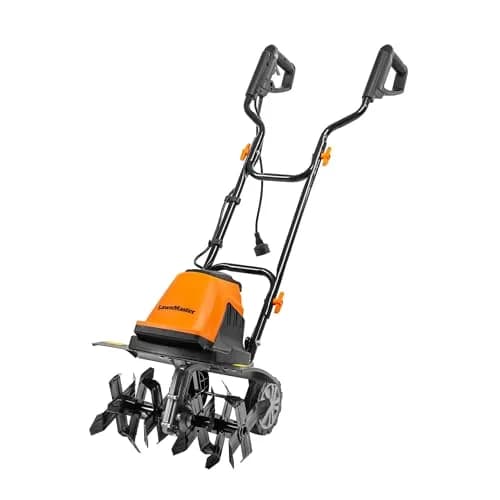 LawnMaster TE1216M Electric Tiller 16-Inch | 12-Amp Power for Tough Soil thumbnail 1