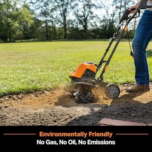 LawnMaster TE1216M Electric Tiller 16-Inch | 12-Amp Power for Tough Soil thumbnail 4