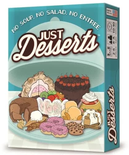 Looney Labs Just Desserts Card Game - Flavorful Expansion and New Characters | 100 Cards thumbnail 1