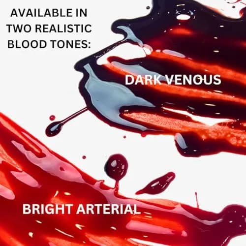 Mehron Makeup Squirt Blood 0.5 Ounce Liquid Dark Venous | Realistic Special FX Fake Blood thumbnail 5
