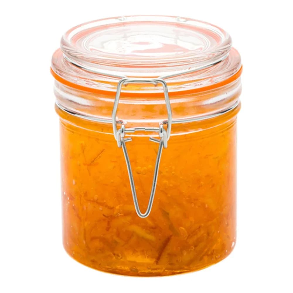 Restaurantware Mason Jar 8.5 oz | Airtight Clamp Lid for Food Storage & Serving — 9 oz Round