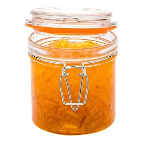Restaurantware Mason Jar 8.5 oz | Airtight Clamp Lid for Food Storage & Serving thumbnail 4