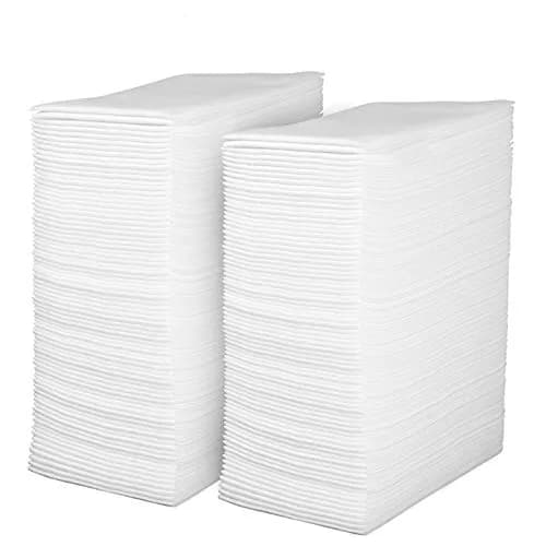 ChefLand Linen Feel Disposable Guest Towels 200 Pack | Cloth-Like Soft & Highly Absorbent Guest Hand Napkins thumbnail 1