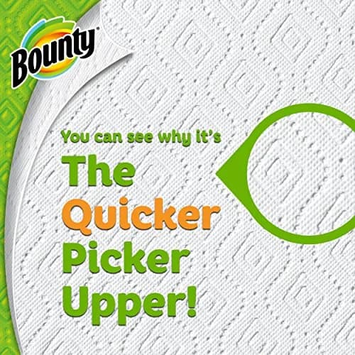 Bounty Select-A-Size Paper Towels, White, Giant Roll, 8 Rolls | 2X More Absorbent thumbnail 4