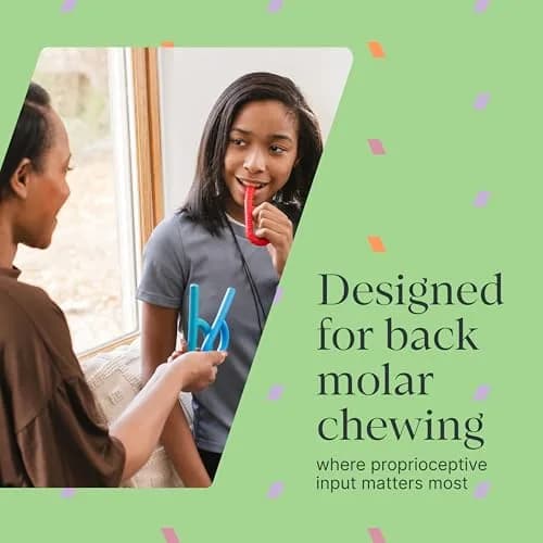 ARK Therapeutic Textured Grabber Sensory Chew XT Firm Lime Green 13cm (5") | Oral Motor Therapy Tool for Autism, ADHD, SPD thumbnail 6