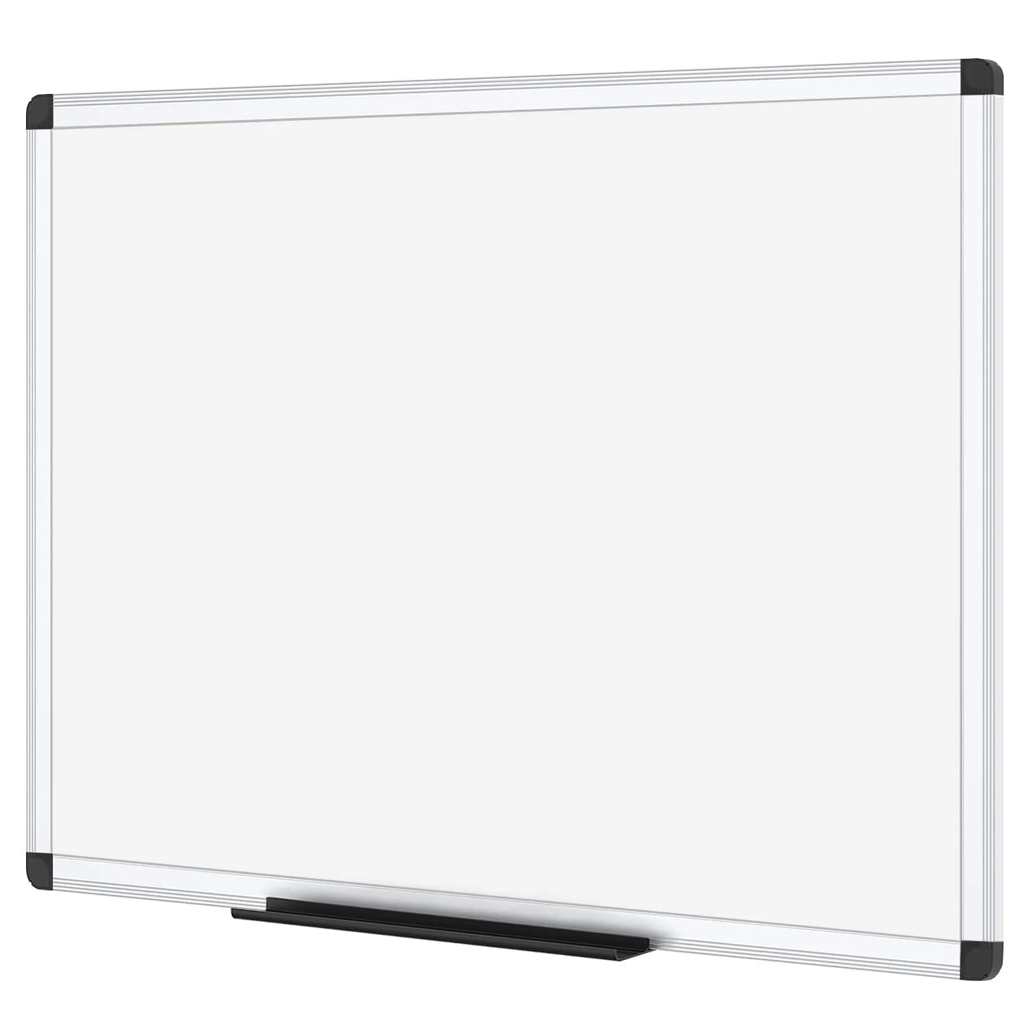 VIZ-PRO Magnetic Dry Erase Board 24 x 18 Inches Silver Aluminium Frame | Smooth Writing & Easy Wipe Surface - main product image