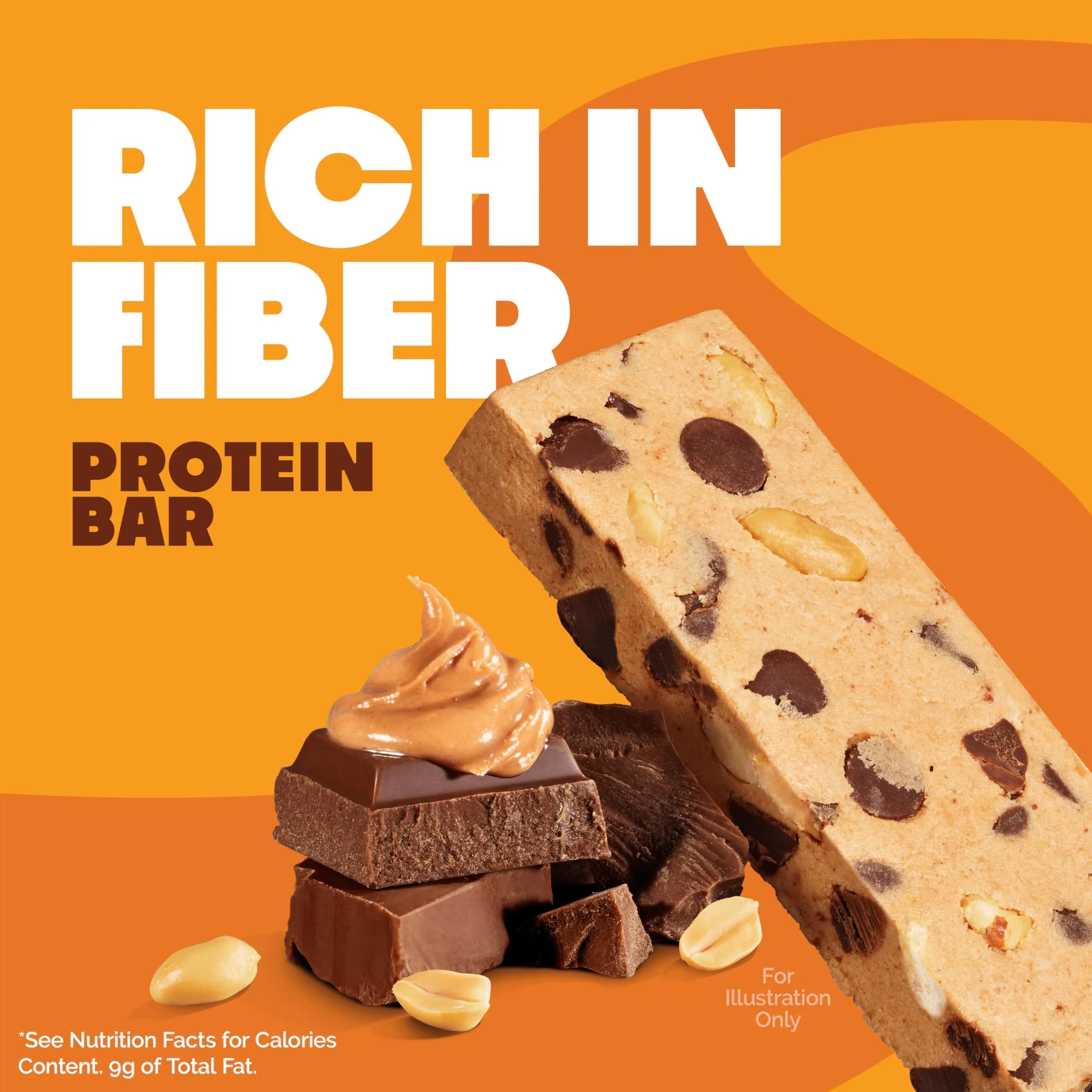 Quest Chocolate Peanut Butter Protein Bars 20g Protein 12 Count | High Protein Snack for Gym-Goers - view 3