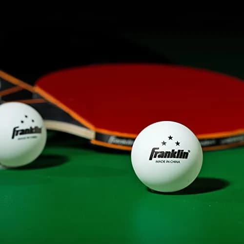 Franklin Sports 3-Star Ping Pong Balls 40mm (6-Pack, White) | Consistent Bounce & Spin for Club Play thumbnail 7