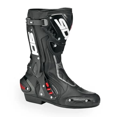 Sidi ST BLACK SZ 12.5/47 | Track-Ready Street Motorcycle Boot with Cam-Lock Buckle thumbnail 1